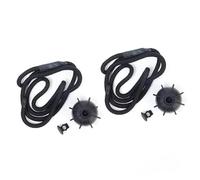 Corda Compatibile Con Per Tiguan 8/2Pcs Boot Trunk Parcel Shelf Strap String Clips Vassoio String Hanger Gancio Perno OEM: 1M6867574A