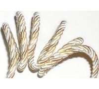 Corda Cordon/Imbottitura Set Tinte Beige/Cream Paspel 7MM, 2 Metri