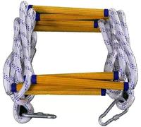 Corda da arrampicata portatile per soccorsi Scala antincendio di corda in nylon sicurezza in Dimensioni multiple Uso interno ed esterno(10m)