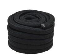 Corda da Barca 60 mm 5 m Nero Polipropilene | Leggera e galleggiante, usi marini e per camion, annodamento facile, resistente al calore e ai raggi UV