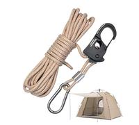 Corda Da Campeggio - Linee Riflettenti In Nylon, Corda A Vento Esterna Fibbia String A Vento Regolazione Con Cordone, Corde Per Tenda Da Campeggio All'aperto 4 Mm Per Rifugio Da Trekking Borsa