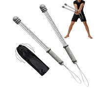 Corda da combattimento portatile - Attrezzatura da allenamento con anelli di peso regolabili - Corda da combattimento senza fili pesata,Per adulti per l'allenamento di tutto il corpo