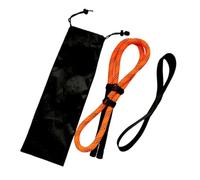 Corda da golf con impugnatura ergonomica per correzione della postura e allenamento del movimento, lunghezza 100 cm, per allenamento in interni ed esterni, arancione con fascia per il braccio