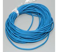 Corda da pesca da 10 metri, diametro 2,5 mm, fascia elastica in gomma solida, accessorio per corde elastiche da pesca, 10 m, blu