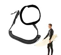Corda da surf per tavole da surf, 140 cm di lunghezza, forte cintura regolabile, corde per sci acquatici, per l'uso in kayak d'acqua, bodyboard, nuoto, imbarcazioni d'acqua e attività all'aperto