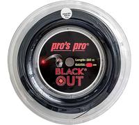 Corda da Tennis Blackout 200 m per Topspin 1,24 mm Pros PRO