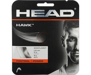 Corda da tennis Head HAWK 1.30 mm (12 m) - Bianco (1.30 mm)