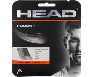 Corda da tennis Head HAWK (12 m) - Grigio (1.30 mm)