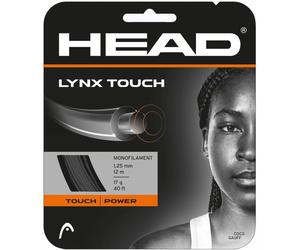 Corda da tennis Head LYNX TOUCH (12 m) - Nero (1.30 mm)