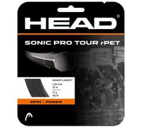 Corda da tennis Head Sonic Pro Tour RPET (12m) - black - Nero (1.30 mm)