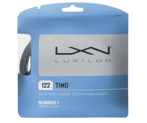 Corda da tennis Luxilon Big Banger Timo 122 (12,2 m) - Grigio (1.22 mm)