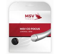 Corda da tennis MSV Co. Focus (12 m) - black - Nero (1.18 mm)
