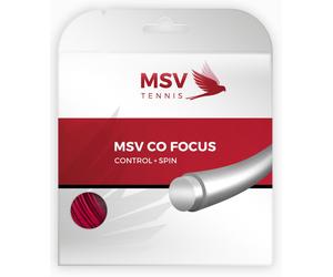 Corda da tennis MSV Co. Focus (12 m) - red - Rosso (1.18 mm)