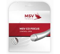 Corda da tennis MSV Co. Focus (12 m) - white - Bianco (1.18 mm)