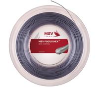 Corda da tennis MSV Focus Hex (200 m) - Argento (1.23 mm)