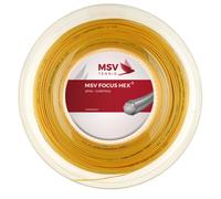 Corda da tennis MSV Focus Hex (200 m) - yellow - Giallo (1.23 mm)