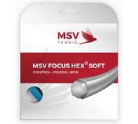 Corda da tennis MSV Focus Hex Soft (12 m) - sky blue - Blu (1.15 mm)