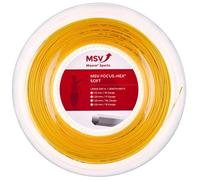 Corda da tennis MSV Focus Hex Soft (200 m) - Giallo (1.20 mm)