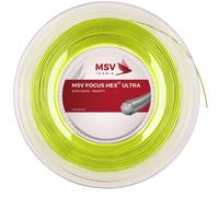 Corda da tennis MSV Focus Hex Ultra (200 m) - neon yellow - Giallo (1.20 mm)