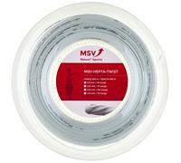 Corda da tennis MSV Hepta Twist (200 m) - Bianco (1.25 mm)