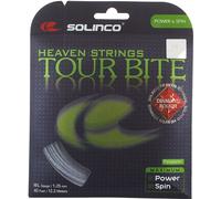 Corda da tennis Solinco Tour Bite Diamond Rough (12 m) - Grigio (1.30 mm)
