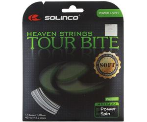 Corda da tennis Solinco Tour Bite Soft (12 m) - Grigio (1.25 mm)