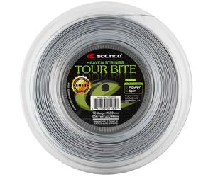 Corda da tennis Solinco Tour Bite Soft (200 m) - Grigio (1.30 mm)
