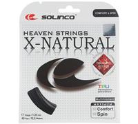 Corda da tennis Solinco X-Natural (12 m) - Nero (1.20 mm)