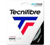 Corda da tennis Tecnifibre Razor Code (12 m) - Nero 1.30 mm