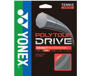 Corda da tennis Yonex Poly Tour Drive (12 m) - silver (1.25 mm)