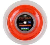 Corda da tennis Yonex Poly Tour Rev (200 m) - Arancione 1.25 mm