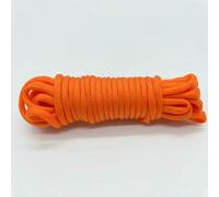 Corda da traino, Corda Paracord a 7 nuclei da 550 libbre 4 mm multicolore 5 m-31 m(Orange,5m-16.4ft)