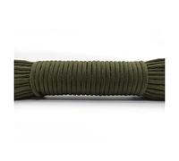 Corda da traino, Corda Paracord diametro 4 mm 9 fili interni multicolore 5-31 metri(9 Stand Armygreen,20 meters)