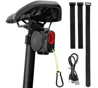 Corda da traino per bicicletta - da tirare con fanale posteriore a LED, da traino per bicicletta - Per guide meccaniche Ciclisti Ciclisti Bambini Adulti