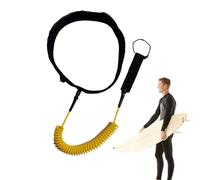 Corda da traino per sci nautico, 1,4 m, leggera, elastica in vita, corda da sci per sport acquatici, nuoto, kayak, bodyboard, imbarco, moto d'acqua all'aperto