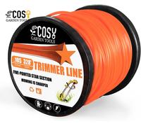 Corda decespugliatore 2.7mm x 100m Nylon Trimmer linea per tosaerba falciatrice
