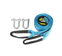 Corda dell'argano, 3/4/5M 8 tonnellate Cavo di traino Cinghia Corda for auto con ganci Nylon ad alta resistenza for emergenza for impieghi gravosi(4m)