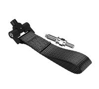 Corda dell'argano, Nylon Track Style Trailer Gancio con cinturino a vite su corde da rimorchio for 1 3 5 6 X5 X6 Series Red Blue Black Accessori(Noir)