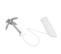 Corda di ancoraggio, Forte corda in fibra di polipropilene for la corda di sicurezza ancora 8mm 10mm, 20m 30m 40m di lunghezza,Multiuso(10mm 40m rope white)