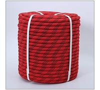 Corda di arrampicata esterna 10 mm/12 mm/14 mm/16 mm rossa, avventura in montagna, corda di richiamo, alta resistenza, corda elettrostatica di salvataggio, corda avventura alpinismo