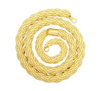 Corda di arresto intrecciata, 1,5 m, accessorio per la sicurezza stradale, per pianificazione di eventi, negozi al dettaglio, ristoranti, musei, banche, aree d'attesa, accessi