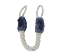 Corda di arresto per porta per bambini e animali domestici, 60 cm, previene i colpi delle porte, facile miscelazione con decorazione per la casa, anti-slam Protector