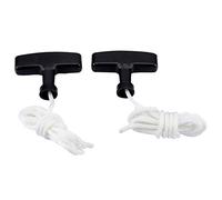 Corda di Avviamento a Strappo per Tosaerba con Impugnatura Durevole per la Maggior Parte dei Tosaerba, Decespugliatori, Cavo da 2 Pezzi da 1,5 M