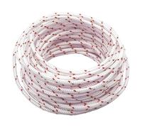 Corda di avviamento per tosaerba, 10 metri, 4 mm, corda di ricambio, per avviamento e ritorno, compatibile con motoseghe Stihl Craftsman Husqvarna