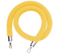 Corda di barriera for for hotel, ospedale, banca, controllo della folla, corde sospese in velluto da 3/4/104 piedi, corda sostegno for(Yellow,2.2m/7.2ft/86.6in)