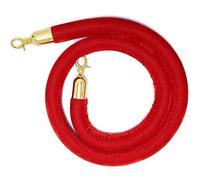 Corda di controllo, corda barriera for pali for il della folla, velluto for coda, for for grandi inaugurazioni teatri (rosso 2, 1,5 m/5 piedi/59 pollici)(Red1,1.2m/4ft/47in)