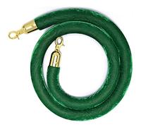 Corda di controllo, corda barriera for pali for il della folla, velluto for coda, for for grandi inaugurazioni teatri (rosso 2, 1,5 m/5 piedi/59 pollici)(Green 2,1.2m/4ft/47in)