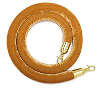 Corda di controllo, corda barriera for pali for il della folla, velluto for coda, for for grandi inaugurazioni teatri (rosso 2, 1,5 m/5 piedi/59 pollici)(Brown,1.2m/4ft/47in)