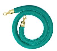Corda di controllo, corda barriera for pali for il della folla, velluto for coda, for for grandi inaugurazioni teatri (rosso 2, 1,5 m/5 piedi/59 pollici)(Green 1,0.9m/3ft/36in)