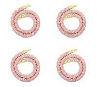 Corda di controllo della folla ritorta da 1,5 m con elementi di fissaggio per la gestione delle code la corda per la nizzazione degli eventi e la sicurezza della folla.